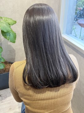 アンドヘアー(& hair) ☆&hair☆グレージュロングヘア