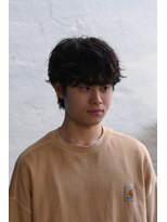 スレイ 西宮(SLAY)&nbsp;波巻きハイライトアップバングツーブロックマッシュ