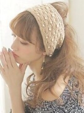 グッドフェローズ ミナミホリエ(GoodFellas minamihorie) 大人可愛い☆メルトカラー☆トップノット☆