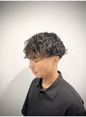 波巻きパーマ
