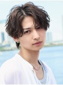 【LIPPS立川】色気　波巻スパイラル　センターパート