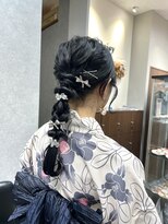 デイジー(Daisy)&nbsp;お祭りでオススメ編みおろしアレンジ