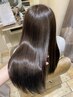 ［髪質改善］酸熱融合トリートメント+前髪カット 土日+1100円[錦糸町］