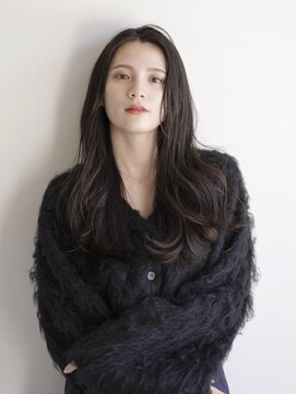 セロ 東辻井店(SERO) 【SERO東辻井】ロングレイヤー_イルミナカラー_深めブラウン