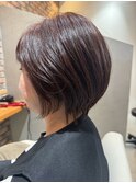 前さがりショート