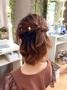 ジェシータ 品川駅前店(GESHITA) ハーフアップ【品川/ヘアセット】