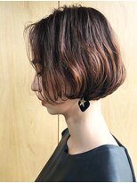 モリオ フロム ロンドン サッポロファクトリー店(morio FROM LONDON)&nbsp;【morio札幌】札幌ショート　大人かわいいパーマショートボブ