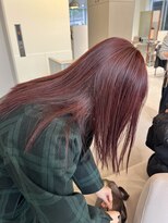 ローレンアオ(LOREN AO)&nbsp;黒髪/ボブルフ/ネビージュ/小顔/ワンレン/矢場町/髪質改善/前髪