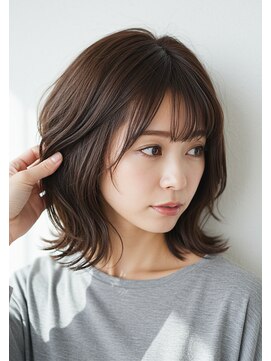 アントワープトーキョー(antwerp TOKYO) 30代/40代/50代/ミディアムレイヤー/外はねくびれヘア