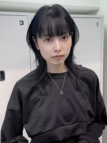 韓国レイヤーハッシュカットスタイル