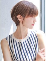 ルアン 大分駅店(ruen)&nbsp;大人美人ショートカット30代40代50代髪型ショートヘア大分美容室