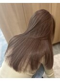 シークレットハイライトでつくるくすみベージュ