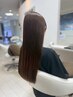 【平日限定】似合わせカット+シルク縮毛矯正+髪質改善ヘアエステ