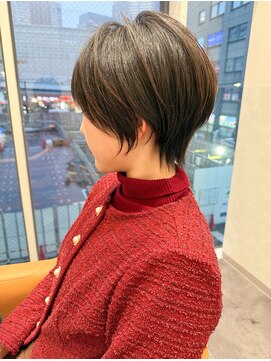 カロン バイ ジーナ 柏の葉キャンパス(Kalon by Zina) 小顔　ショートウルフ【kalon柏の葉キャンパス  安藤渉】