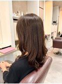 チェリーブラウンやわらかウェーブロング