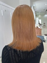 ハピネスフィール 宇治店(Happiness FEEL) 髪質改善トリートメント×オレンジカラー