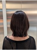 大人可愛い大人美人くすみカラーアッシュグレーベージュ