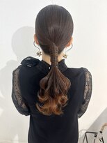 ウブ(ubu)&nbsp;ローポニー♪お呼ばれ/イベント/ブライダル/ヘアセット