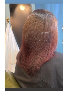 ハチ(.hachi) ノンブリーチ グラデーション