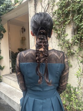 ノーリード(notre Lead) 編みおろしツイン♪