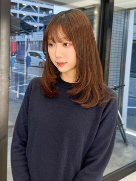 ノエロク 岐阜(noe rok) レイヤースタイル/韓国/ボブ/髪質改善/縮毛矯正/岐阜n16