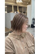 ジーレ(jiire)&nbsp;【白髪ぼかし】ベージュハイライト