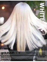 グリット ヘアープラス(grit.HAIR|+)&nbsp;【grit.】ホワイトブリーチ/ロング/郡山