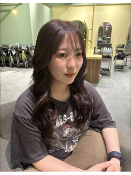 ロンドリゼル 札幌(Lond RiseL) *大人ガーリー アッシュグレーくびれレイヤー