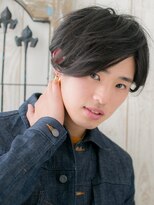 モッズヘア メン 仙台愛子駅前店(mod's hair men)&nbsp;刈り上げない清潔感ビジネス社会人ダークアッシュヘアb仙台愛子
