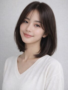 ガーディナ(Gardina) アッシュカラー 顔周りカット 艶髪 髪質改善 透明感カラー