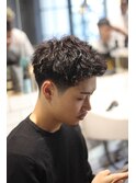 MEN’S/ニュアンスパーマ/ニュアンスウルフ/立川
