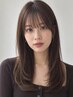 【髪質改善】コスメ縮毛矯正+カット　￥14300【恵比寿/代官山】
