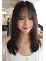 アビー(ABBEY4)&nbsp;顎下レイヤー、ミディアムレイヤー、ロングレイヤー、表参道