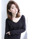 【LiL'西宮】耳かけ_セミディ_かきあげ_外ハネ★