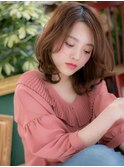 *bliss大宮*アシンメトリーでこなれ感☆くせ毛風ミディa
