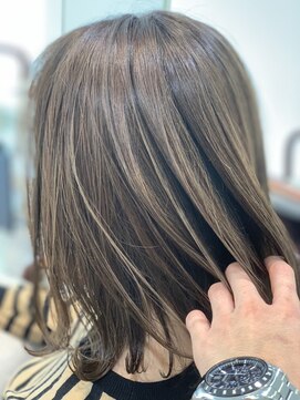 ミリア 茅ヶ崎店(Mirea) ハイライト×イルミナカラー×Aujuaトリートメント