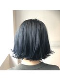 暗髪外ハネボブ