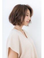 カバーヘア ブリス 北浦和(COVER HAIR bliss)&nbsp;抜け感アッシュブラウン無造作小顔大人ボブZ北浦和30代40代50代!
