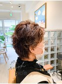 大人のパーマショート