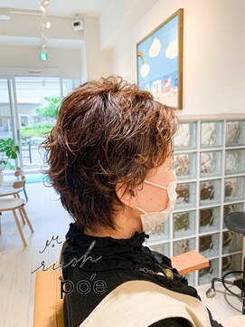 ラッシュ ポエ(rush po'e) 大人のパーマショート