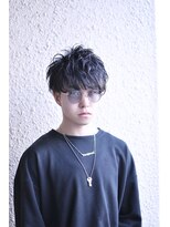 ブレイズ ザ サロン(BLAZE THE SALON)&nbsp;最旬スタイル!!重ため質感黒髪束感マッシュ【BLAZE 大庭】