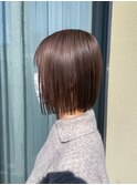 ぷつっとボブ×グレージュ