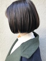 モリオ フロム ロンドン 成増店&nbsp;【morio成増/玉井】ワンレン　ダークブラウン　ボブ