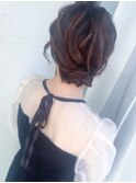 【池袋駅西口・ヘアセット】シニヨン　