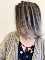 リード バイ ラグーン(LEAD by LAGOON)&nbsp;ラベンダーミルクティーグレージュケアブリーチバレイヤージュ