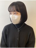重めボブ【藤沢/艶髪/ヘッドスパ/髪質改善/イノアカラー】
