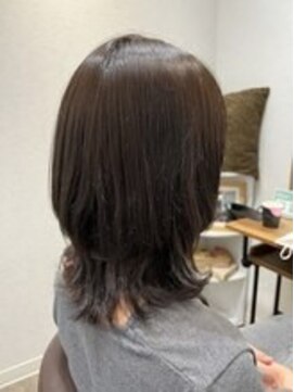 アリアバイエクラート 池袋店(ARiA by ECLART) パーマでつくるウルフくびれヘア