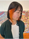 イヤリングカラー/ビビットオレンジ