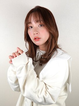 ドーチェ 平野(DOCHE) レイヤーカット×ピンクブラウン