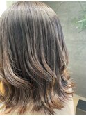 白髪ぼかしハイライト 30代、40代、50代